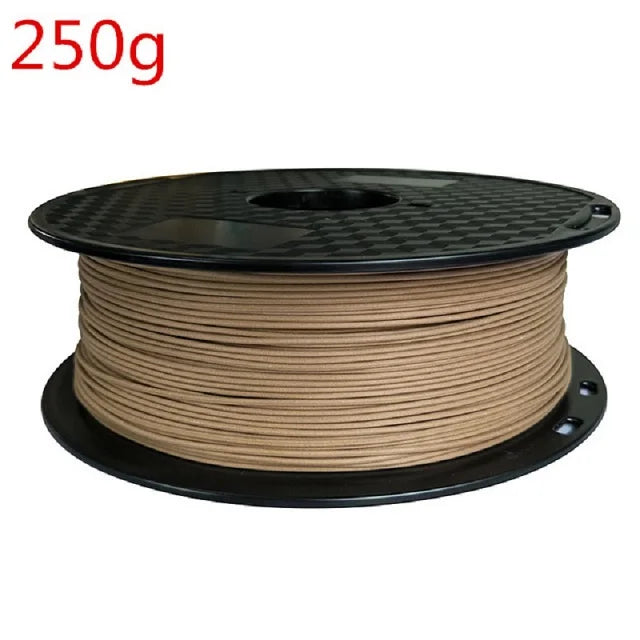 3D Printer Filament Wood PLA 1.75mm Wood Filament 1KG 3D Printing Materials 250G Plastic Filament Wooden Filamento