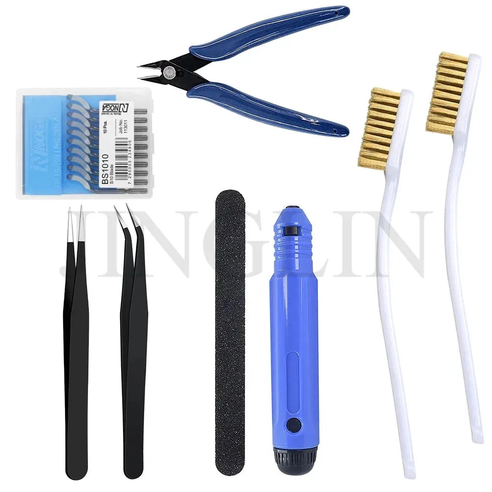Multiple models 3D Printer Tool Kit Trimming Knife Scraper Cleaning Needle Tweezers Pliers Deburring Kit DIY 3D Printing Tools