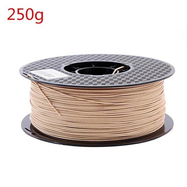 3D Printer Filament Wood PLA 1.75mm Wood Filament 1KG 3D Printing Materials 250G Plastic Filament Wooden Filamento