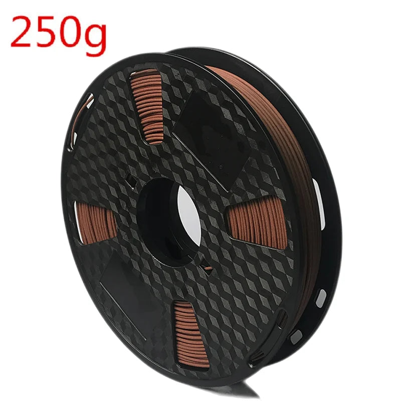 3D Printer Filament Wood PLA 1.75mm Wood Filament 1KG 3D Printing Materials 250G Plastic Filament Wooden Filamento