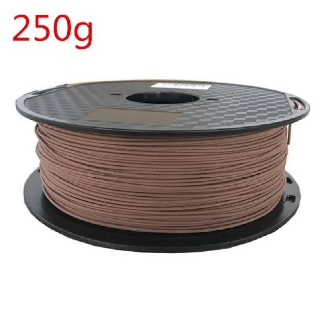 3D Printer Filament Wood PLA 1.75mm Wood Filament 1KG 3D Printing Materials 250G Plastic Filament Wooden Filamento