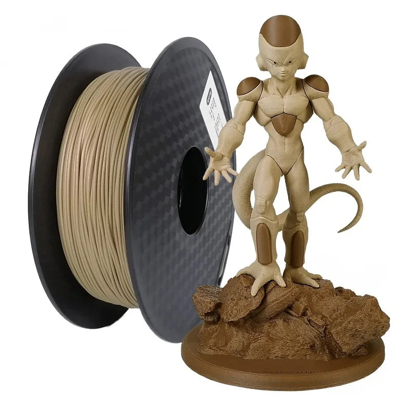 3D Printer Filament Wood PLA 1.75mm Wood Filament 1KG 3D Printing Materials 250G Plastic Filament Wooden Filamento