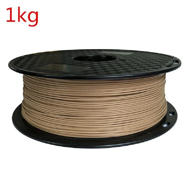 3D Printer Filament Wood PLA 1.75mm Wood Filament 1KG 3D Printing Materials 250G Plastic Filament Wooden Filamento