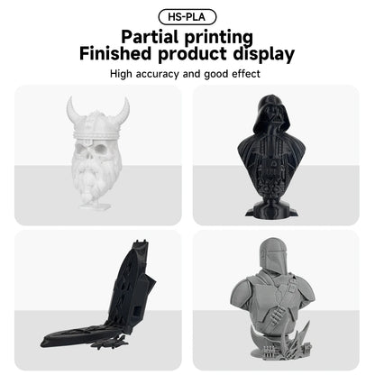 KEEPANG PLA/HS-PLA/PETG/Silk PLA 3D Printer Filament 1.75mm Mix Color 5Rolls High Speed PLA Printinng Material for Bambu Lab