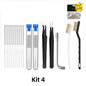 3D Printer Tool Kit Electronic Wire Diagonal Pliers Trimming Knife Scraper Deburring Cutter Set Tweezers Pliers 3D Printer Part